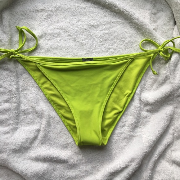 lime green bathing suit bottoms